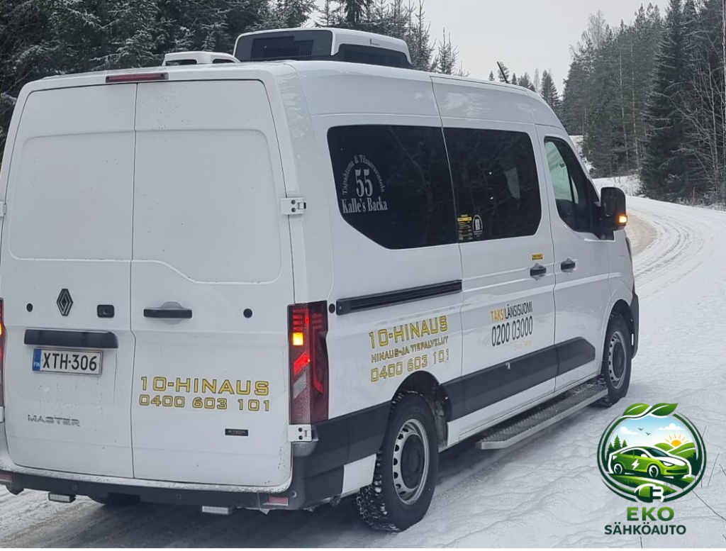 Täyssähköinen, ympäristöystävällinen, iso esteetön Renault Master